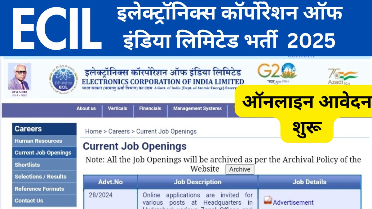 ECIL Recruitment 2025